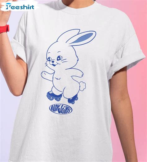 new jeans bunny shirt